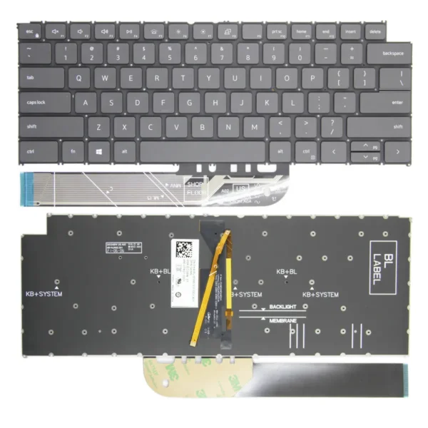US BACKLIGHT BACK Keyboard for DELL P145G