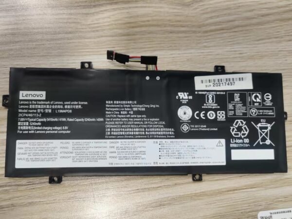 L19C4PD8 L19M4PD8 Genuine Battery For Lenovo Yoga Duet 7-13IML05 5B10X87839 41Wh - Image 2