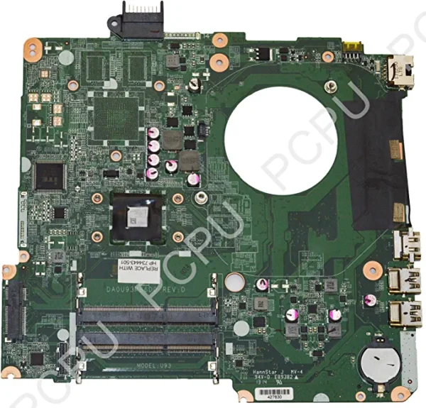  HP 14-N Laptop Motherboard 756192-501 AMD