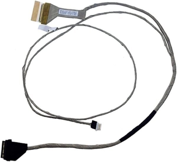 New LCD LED Screen Video Flex Cable For Toshiba Satellite C650 C650D C655 C655D C650- 40 pin