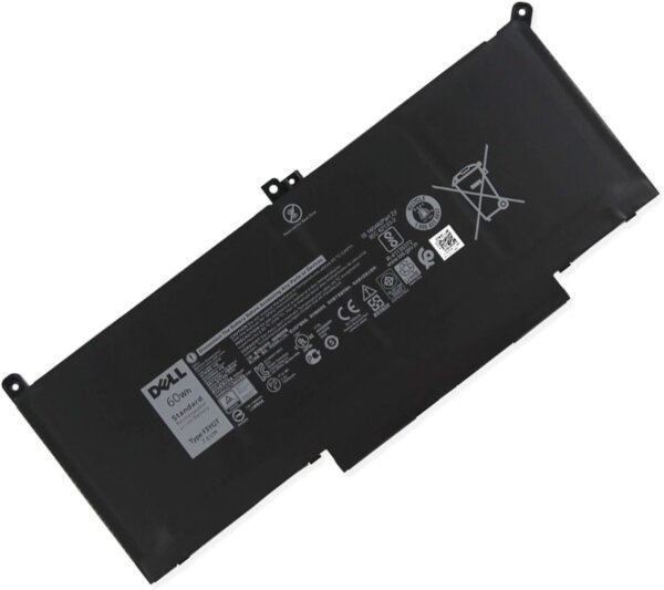 DELL F3YGT Laptop Battery for Dell Latitude 12 7280 7290 13 7380 7390 P29S002 14 7000 7480 7490 P73G002 Series P28S P28S001 P73G P73G002 Series DM3WC DM6WC 2X39G KG7VF 451-BBYE 453-BBCF 7.6V 4Cell