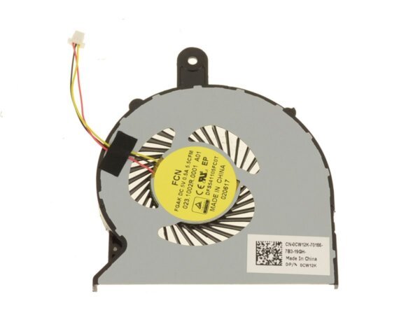 Dell Inspiron 15 (3558) CPU Cooling Fan - Fan Only - CW12K