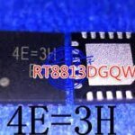 RT8813DGQW RT8813D 4E=3C 4E=3E 4E=3F 4E=XX QFN 20pin Power IC Chip