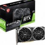 MSI Geforce RTX 3060 Ventus 2X OC 912- V397-050 - 12GB GDDR6, 192-bit, 1807 MHz / 15 Gbps, DisplayPort x 3,PCI Express® Gen 4, Gaming Graphics Card | 912-V397-050 / 912- V397-272