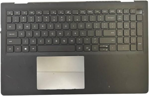 Dell Inspiron 3510/3511/3515/3520/3525 Palmrest English Keyboard With backlight- 054WVM (0964J) - Gray - Image 2