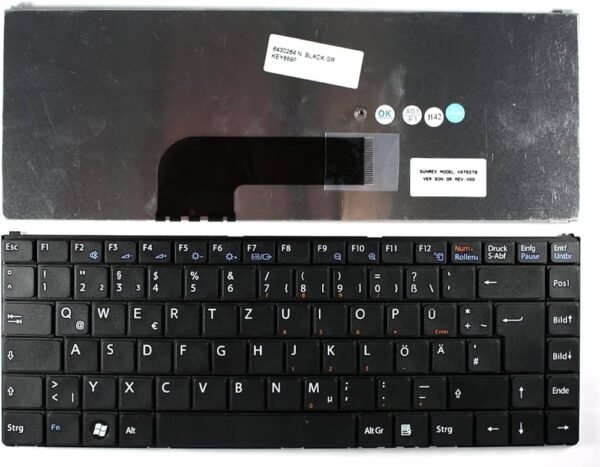 Sony Vaio VGN-N VGN-N VGN-N100 PCG-7X1L PCG-7X1M PCG-7X2L PCG-7T1L PCG-7Y1L Black UK