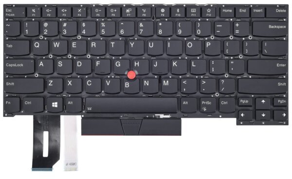 Keyboard for Lenovo Thinkpad T490s T495s L390 Laptop with Backlit US Layout
