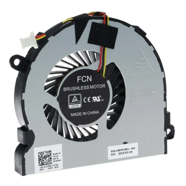 Dell Vostro 15-3568 3578 3562 3576 14-3468 0CGF6X radiator cooler 3 wire fan