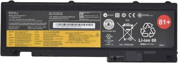 T430S 81+ Laptop Battery for Lenovo ThinkPad T420i T420s T420s-4171 T430s
