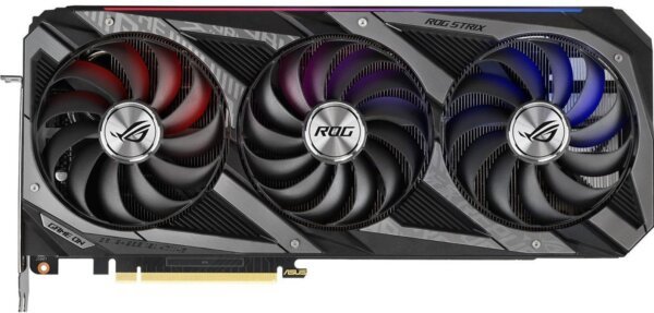 Asus ROG Strix RTX 3090 OC Edition O24G Gaming Graphics Card, GDDR6X 24GB, 1890 MHz (Boost Clock I OC Mode), 19.5 Gbps Memory Speed, 384-Bit I ROG-STRIX-RTX3090-O24G-GAMING / 90YV0F93-M0NM00 - Image 3
