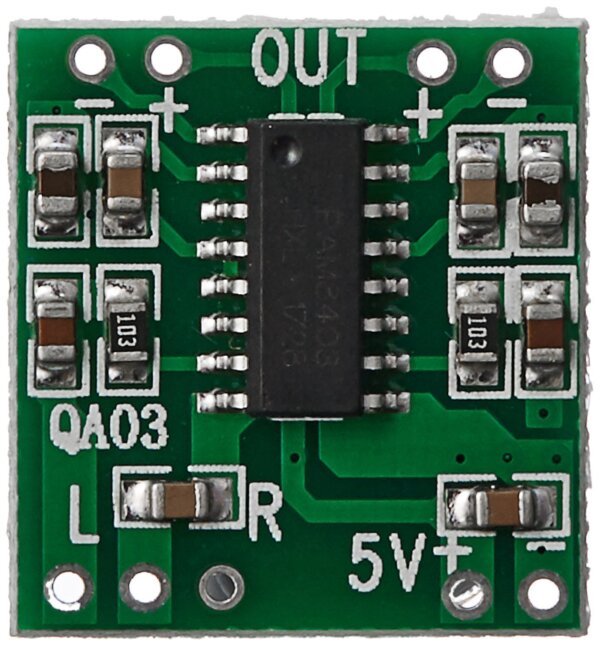 PAM8403 2x3W Class D Digital Audio Amplifier Module 5V USB Power