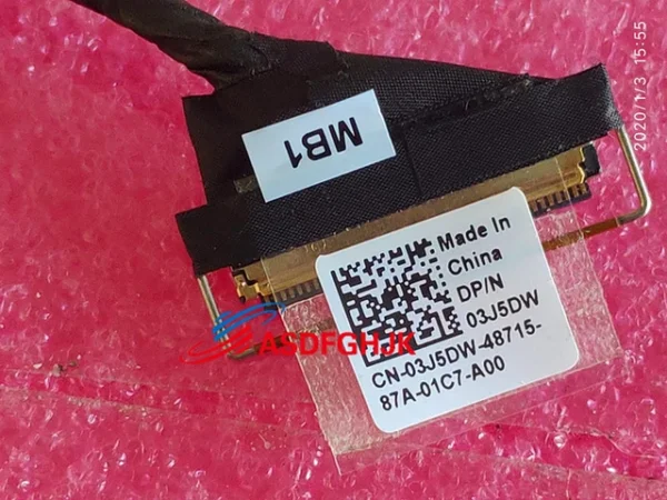 lvds lcd dell inspiron 14 5480 5482 5488 03j5dw 3j5dw bensolo14 edp cabo 450.0f901. 0021 .0021. 0001 .0011