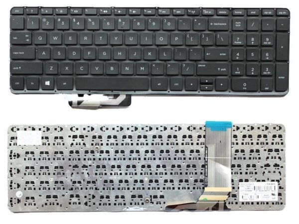 HP ENVY 15-J 17-J  keyboard-with frame - Image 2