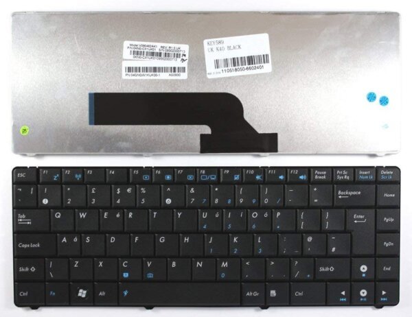 Asus K40 K40A K40C K40S K40AB K40AC Keyboard 4d-Asus-K40 Keyboard