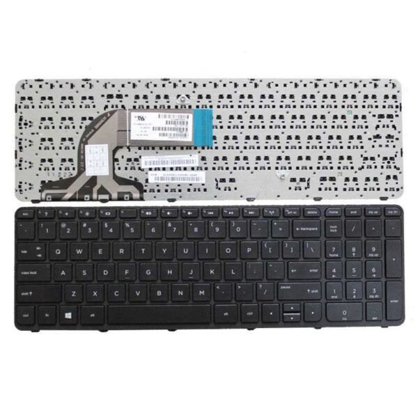 HP Pavilion 15 15R 15G 15N 15S 15-E 15-G 15-N 15-R 15-S Series,250 G3 255 G3 256 G3 With Frame Laptop Keyboard