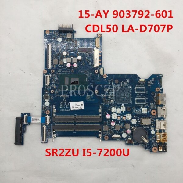 HP 15 AY Series I5 6th gen Laptop Motherboard with graphic - Image 2
