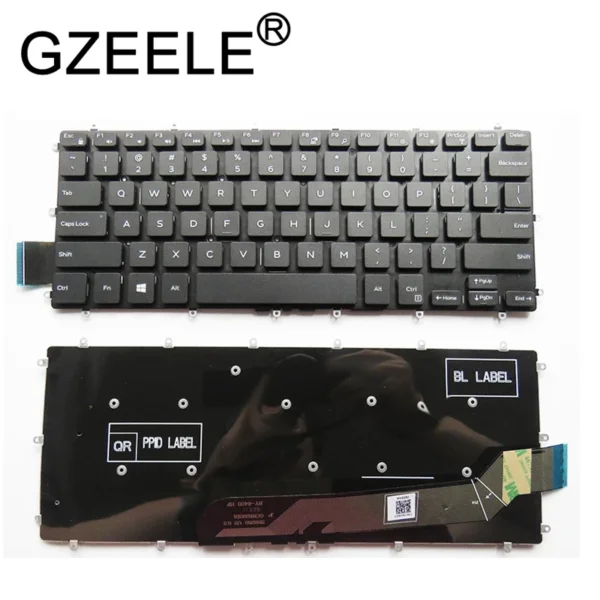 Dell LATITUDE 3379 3490 without backlite keyboard ( Non Numeric )
