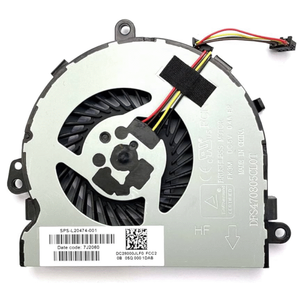 HP 15-DA cooling Fan