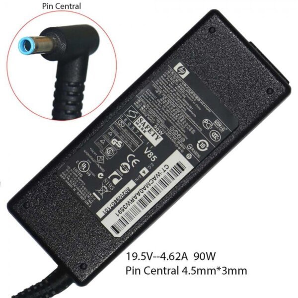 HP19.5v 4.62A 90W 4.5mm*3.0mm AC Power Adapter - Image 2