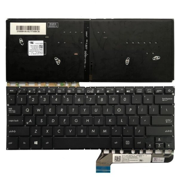 ASUS UX430 UX430U UX430UA UX430UQ US black with backlit KEYBOARD