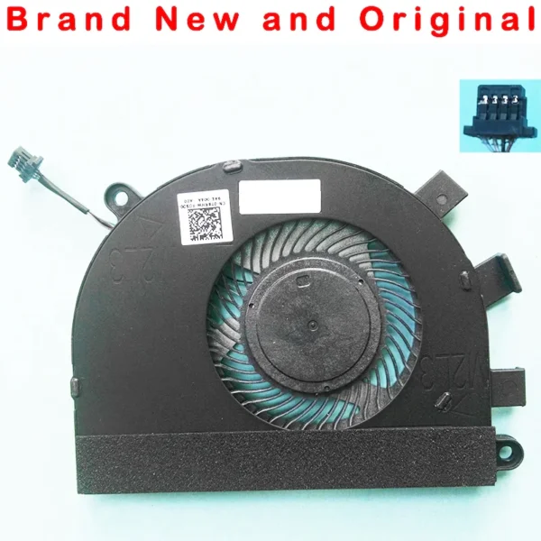 Dell Inspiron 5584 15-5584 0T6RHW T6RHW DC5V 0.5A 4PIN FCN FL82 DFS5K12214161H Cooling Fan