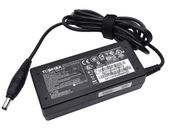 TOSHIBA PA3917U-1ACA 19V3.42A 65W LAPTOP POWER SUPPLY AC ADAPTER CHARGER - Image 2