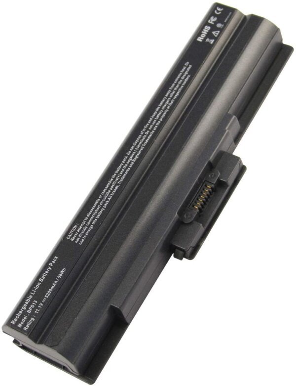Battery 4400mAh Black For Sony VAIO VGN-Aw VGN-AW110J-H