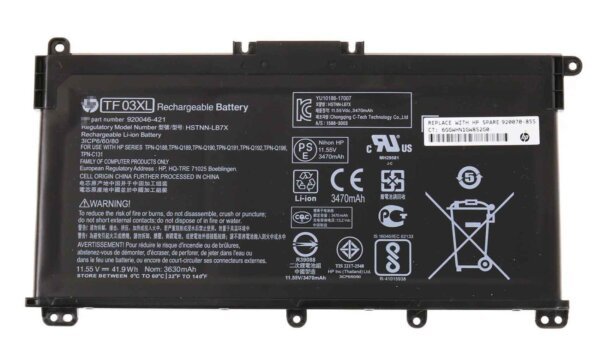 TF03XL TF03 Original Battery For HP