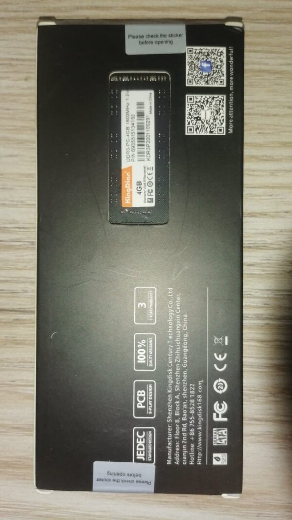DDR3 Desktop PC RAM - 4GB - 1333 / 1600MHz - Memory DIMM 240pin PC3 12800 - Image 2