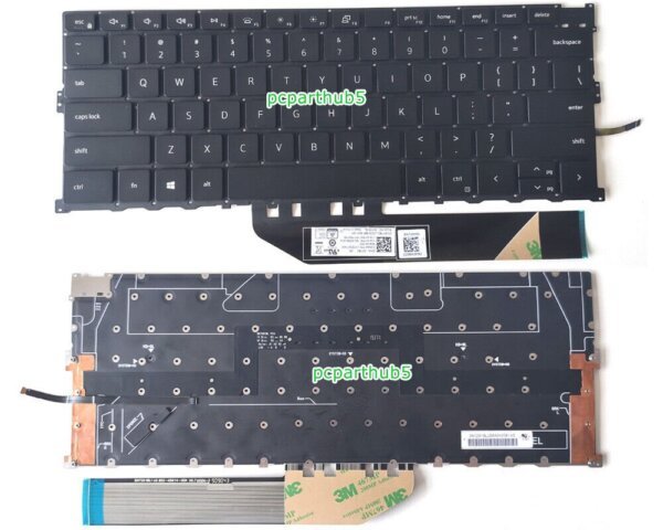 DELL For XPS 13 9300 9310 P117G 00Y78C 0Y78C PK132Q13A00 NSK-QJ0BC 01 English US black keyboard Original