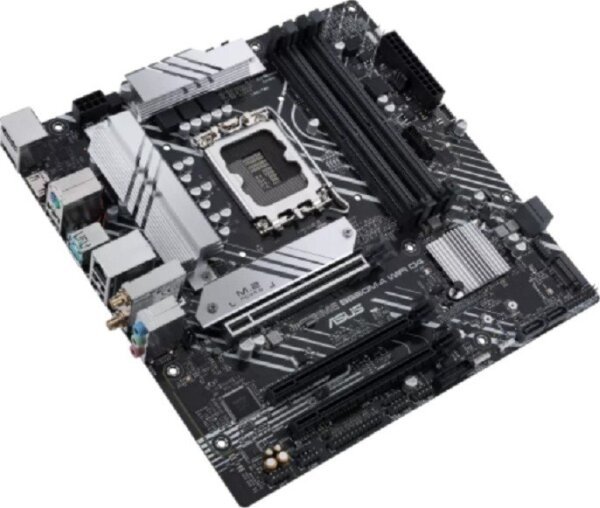 Asus Prime B660M-A Wifi D4 M-ATX Motherboard, LGA 1700 Socket 12th Gen, DDR4 Support, 1Gb Ethernet, PCIe 4.0, M.2 Slots, Intel Wi-Fi 6, DP / HDMI / USB 3.2, Aura Sync | 90MB1AE0-M0EAY0 - Image 3