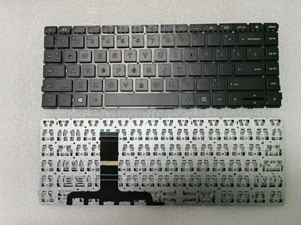HP ProBook 440 G8 445 G8 Keyboard US Black Without Backlit Without Frame