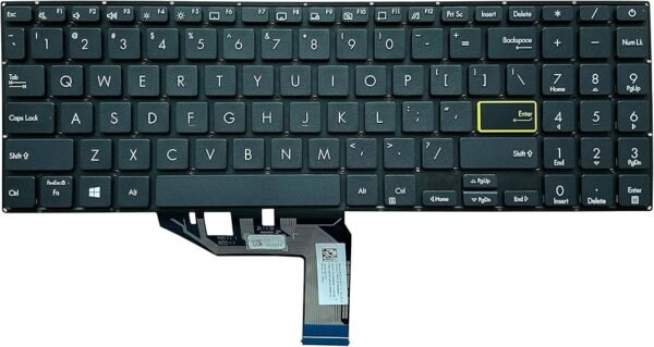 Keyboard for Asus VivoBook – 15 S533 X513 M513 M5600IA E510 Laptop Keyboard Black
