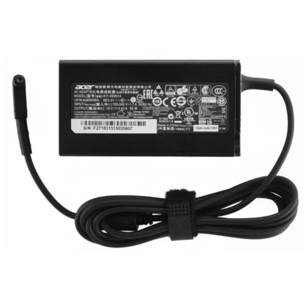 Acer Original 19V 3.42A 3.0*1.1mm 65w Laptop Adapter  - Image 2