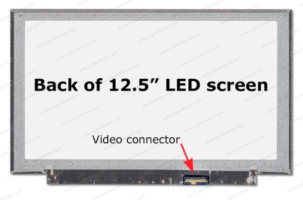 12.5 LED LCD Screen 30 Pin Display Panel