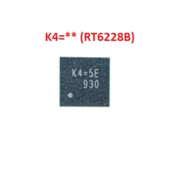 RT6228BGQUF K4= RICHTEK IC - Image 2