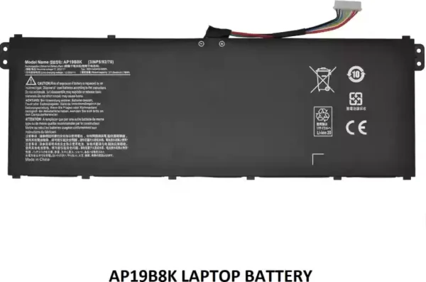 AP19B8K LAPTOP BATTERY FOR ACER ASPIRE 3 A314-22, 3 A314-22-A02R SERIES 4 Cell Laptop Battery - Image 2