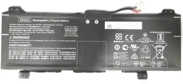 HP Chromebook 14a-na0019TU 14a-na0214ng (GH02XL) Battery 6000mAh 47.3Wh Battery