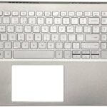 Laptop Palmrest for DELL Inspiron 15 5501 5502 5505 06XCC3 6XCC3 460.0KU04.0012 with Backlit English US Keyboard Silver Upper Case
