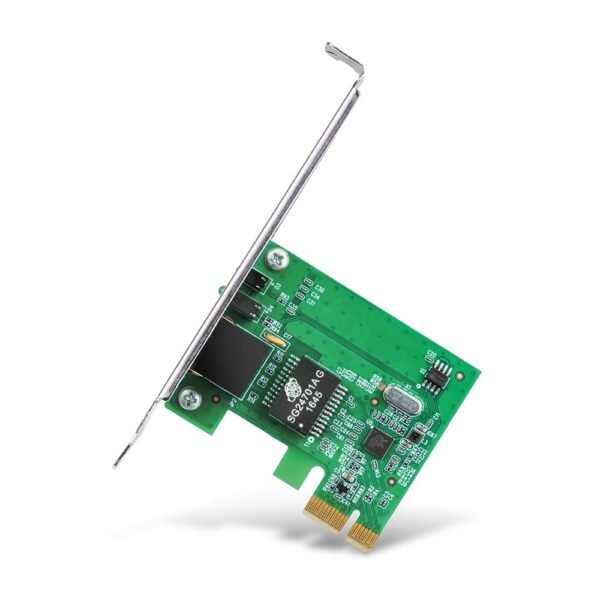 TG-3468 Gigabit PCI Express Network Adapter - Green, 32-bit 10/100/1000 Mbps RJ45 Port, IEEE 802.3X Flow Control, Win 11/10/8.1/8/7/Vista/XP, PCIe Ethernet Card - Image 2