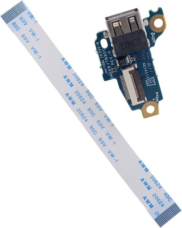 USB Port IO Board DA0X8JTB8D0 L44578-001 Replacement for HP ProBook 430 G6 440 G6 440 G7 450 G6 450 G7 445 G6 445 G7
