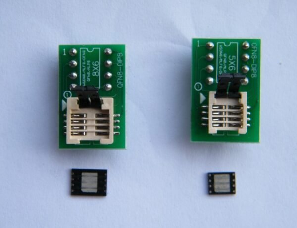 MLF8 MLP8 DFN8 TO DIP8 socket adapter 6*5MM 8*6MM SMT flash chips QFN8