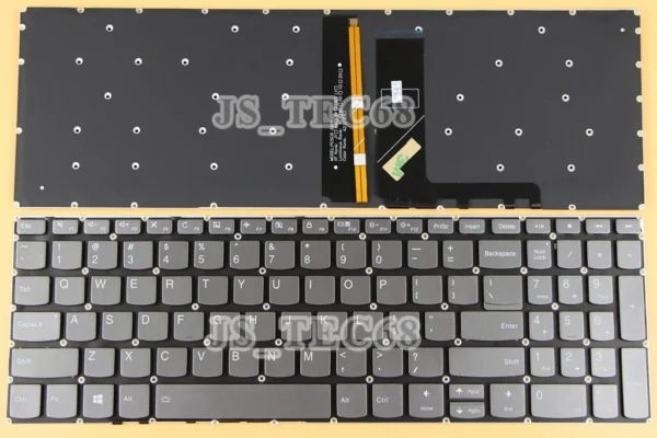 Lenovo ideapad S540-15IML S540-15IWL Keyboard US Gray Backlit NO frame