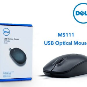 Dell Black Wired / Cable USB Optical Mouse MS111