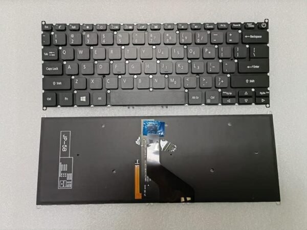 Acer SF514-52 SF514-52T SF514-54G SF514-54T SF515-51T Backlit Keyboard US