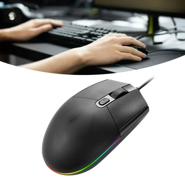 Aonq Lg100 Wired Mini Gaming Mouse - Image 2