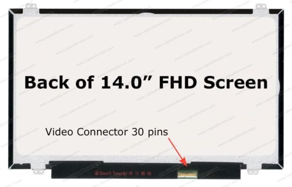 14.0 LCD SCREEN FHD 30 PIN (P/N-B140HAN02.0)