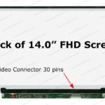 14.0 FHD MATTE 30 PIN WITHOUT BRACKETS IPS (P/N-NV140FHM-N4N)
