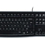 Logitech Keyboard K120 Wired USB Keyboard Black
