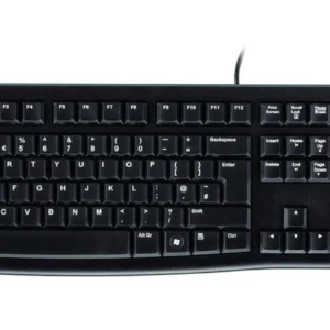 Logitech Keyboard K120 Wired USB Keyboard Black